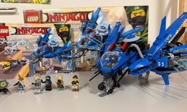 Lego Ninjago 70614 Jay`s Jet-Blitz komplett, OVP + Anleitung